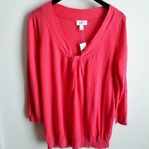 Ann Taylor LOFT Sweater, Melon, XL, NWT